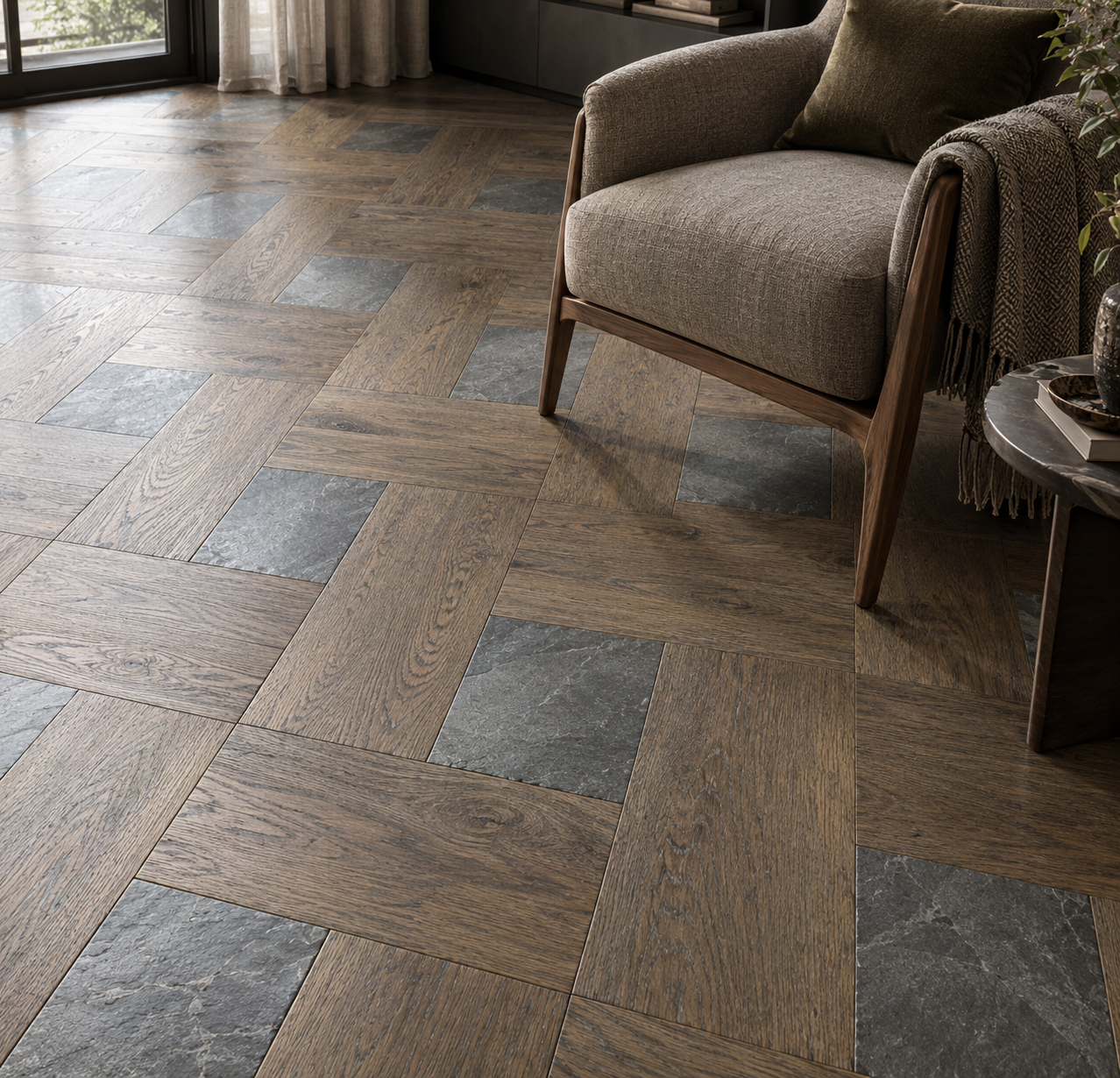 Chateau Oak & Stone Luxury Flooring